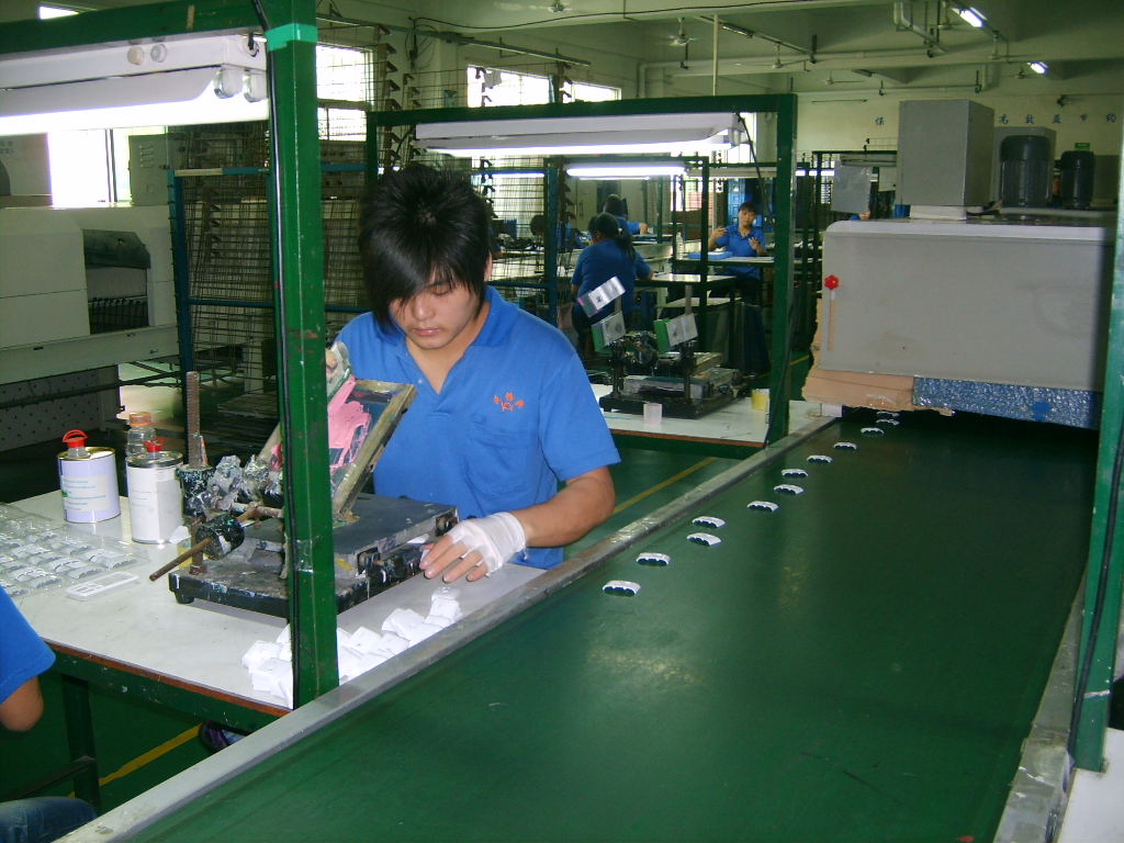 Silkprint department